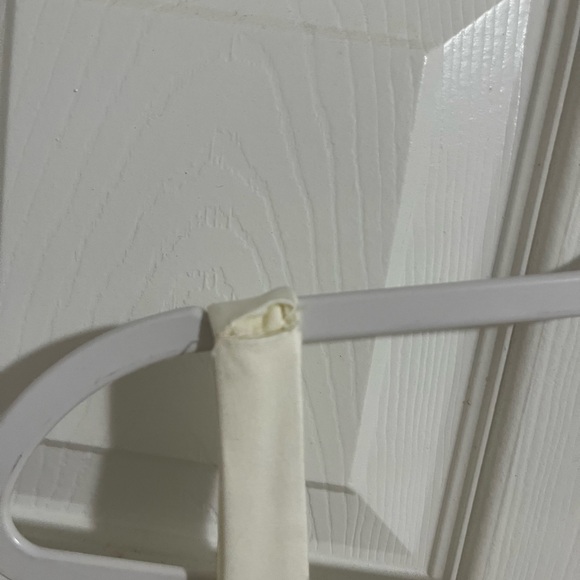 House Of CB Lilou Ruffle Hem Dress in Ivory - Picture 9 of 10